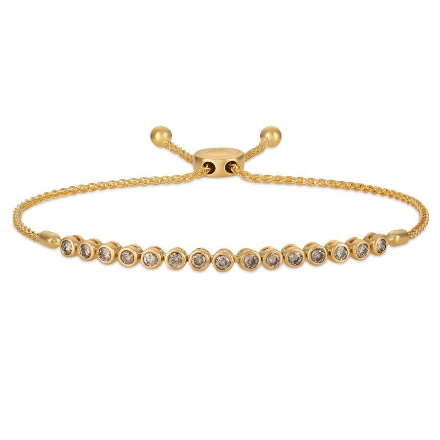 LE VIAN LE VIAN LADIES CHOCOLATIER BRACELETS SET IN 14K HONEY GOLD