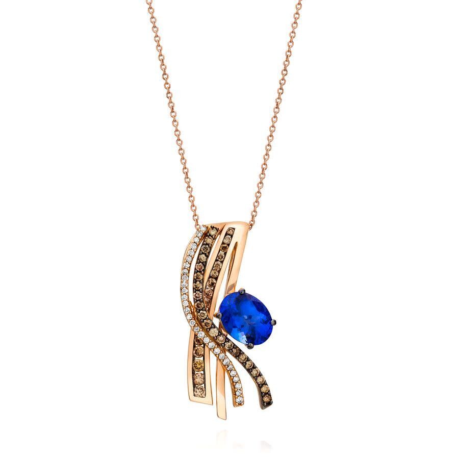Le Vian Ladies Chocolatier Necklaces Set In 14k Strawberry Gold In Pink/rose Gold Tone/gold Tone