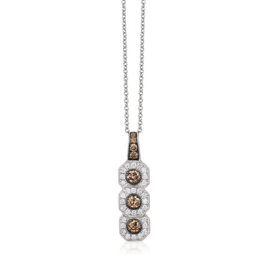 Le Vian Ladies Chocolatier Necklaces Set In 14k Vanilla Gold In White