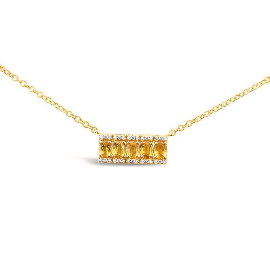 Le Vian Ladies Classic Precious Necklaces Set In 14k Honey Gold In Yellow