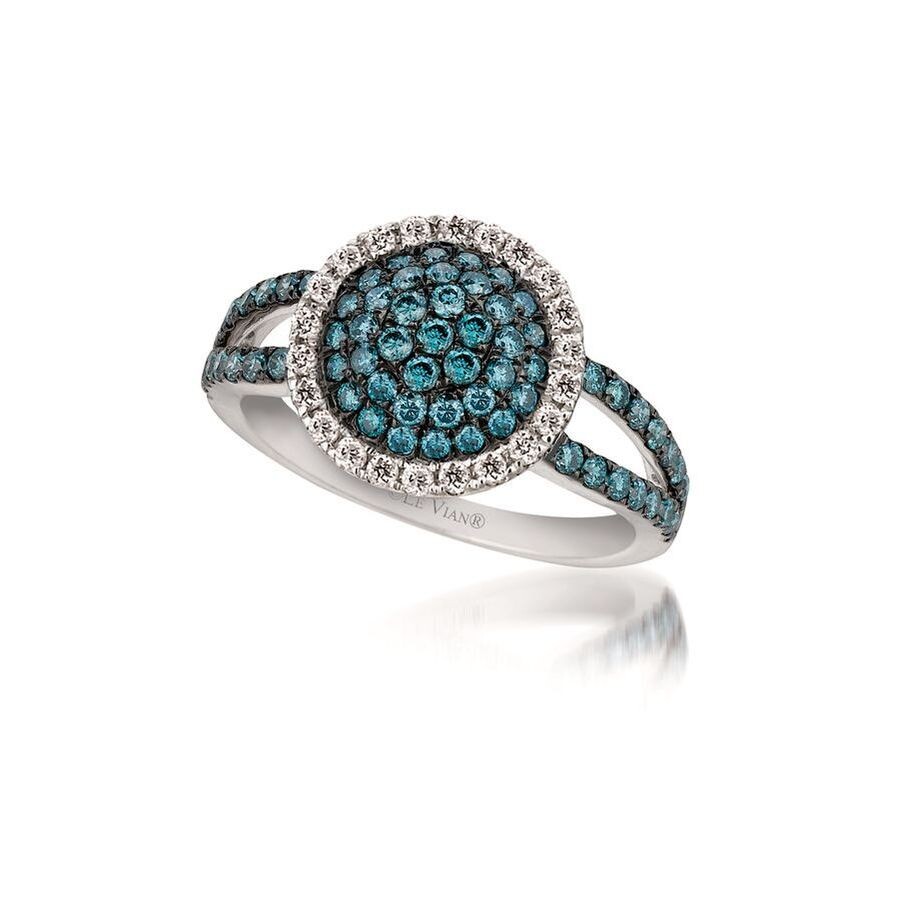 Le Vian Ladies Exotics Rings Set In 14k Vanilla Gold In White