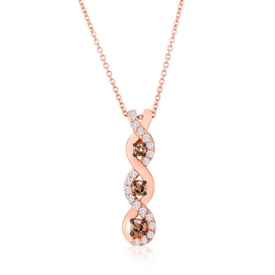 LE VIAN LE VIAN LADIES GRAND SAMPLE SALE NECKLACES SET IN 14K STRAWBERRY GOLD