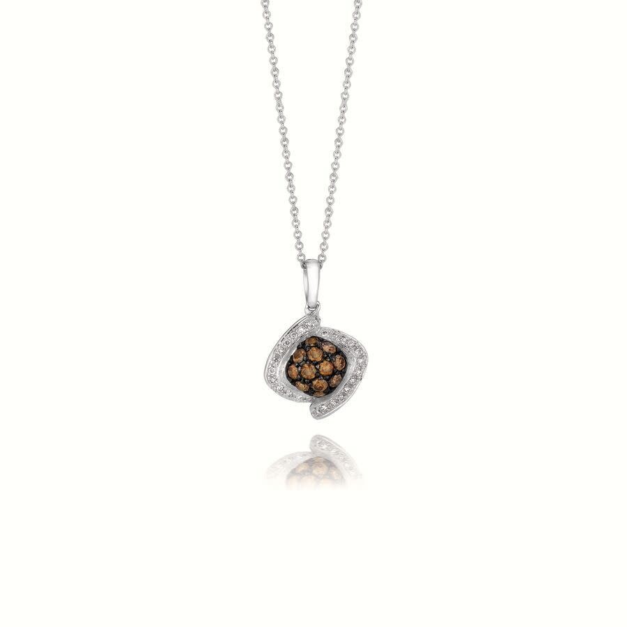 Le Vian Ladies Grand Sample Sale Necklaces Set In 14k Vanilla Gold In White