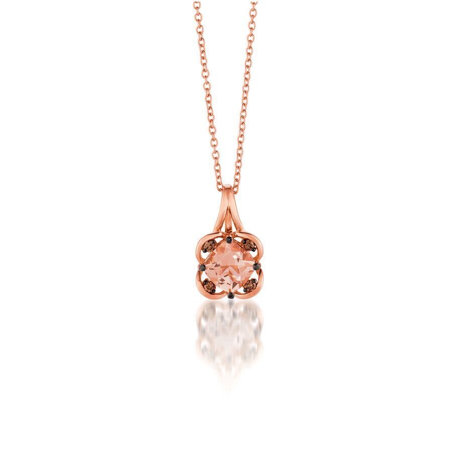Le Vian Ladies Nudepalette Necklaces Set In 14k Strawberry Gold In Pink/rose Gold Tone/gold Tone