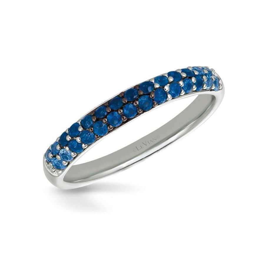 Le Vian Ladies Ombre Rings Set In 14k Vanilla Gold In White