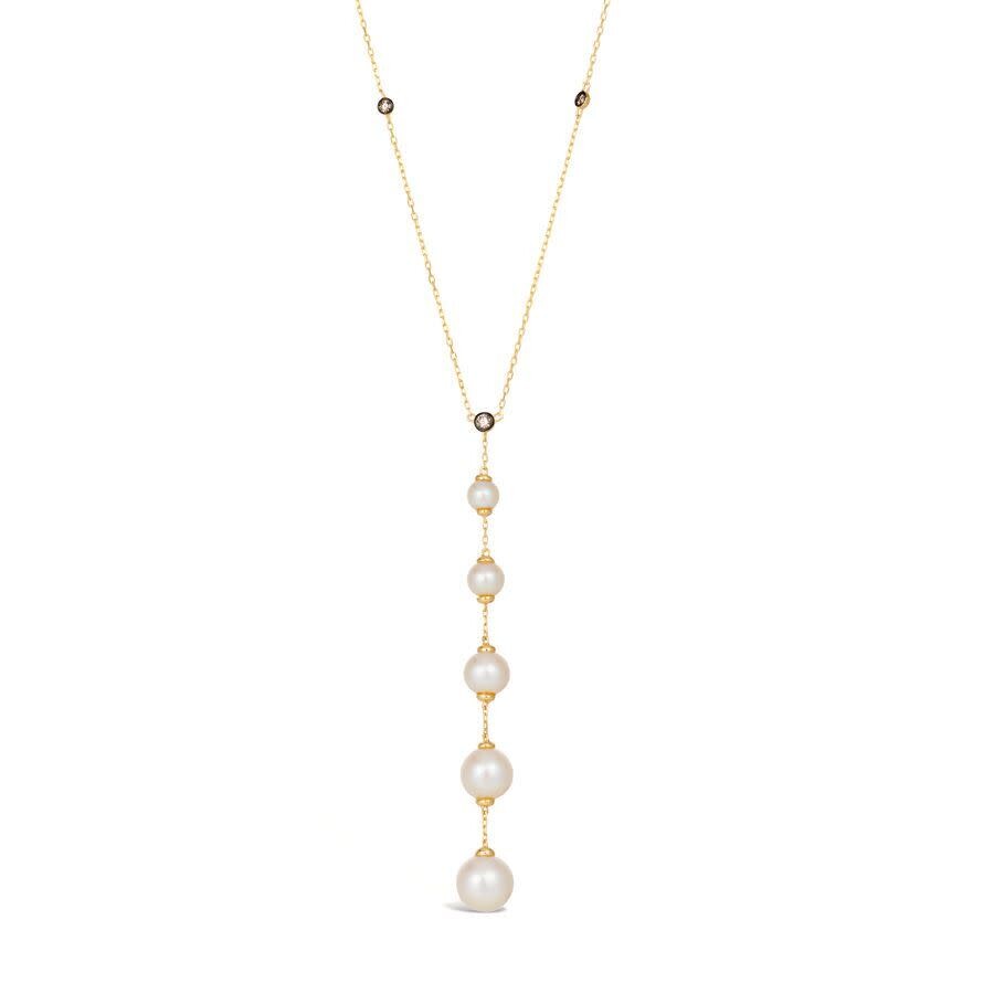 Le Vian Ladies Vanilla Pearls Necklaces Set In 14k Strawberry Gold In Gold
