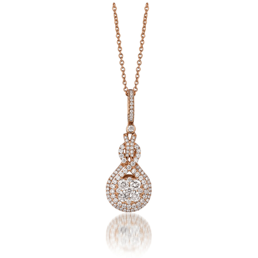 Le Vian Pendant Vanilla Diamonds Set In 14k Strawberry Gold P16013wh In Yellow