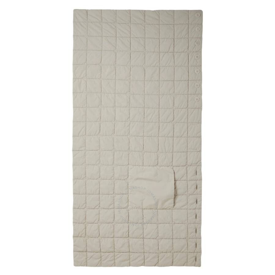 LEMAIRE LEMAIRE OVERCAST GREY WADDED BLANKET