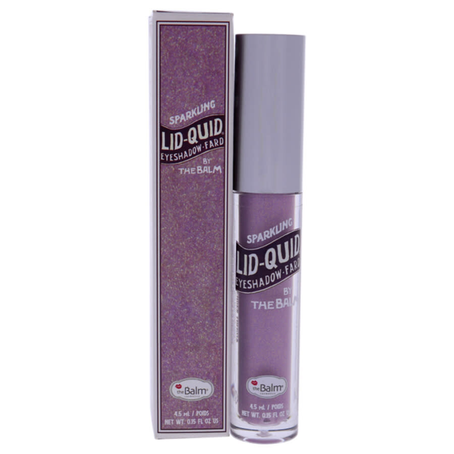 The Balm Lid-quid Sparkling Liquid Eyeshadow - Lavender Mimosa By For Women - 0.15 oz Eyeshadow In Purple