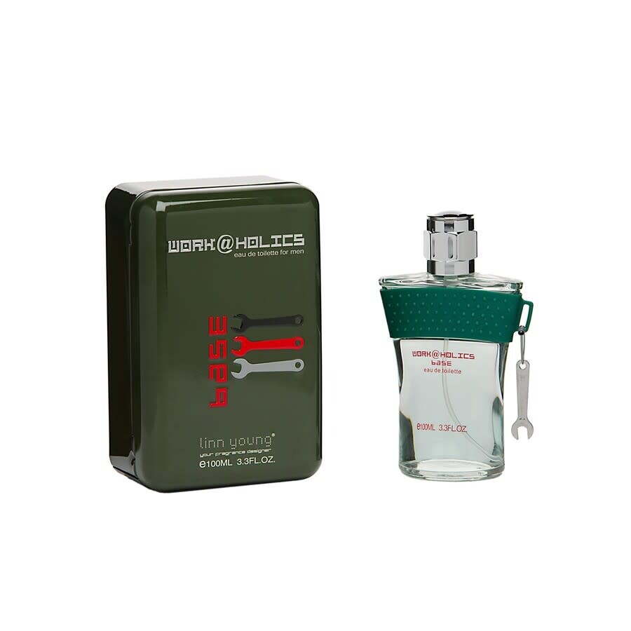 Linn Young Men's Work@holics Base Edt Spray 3.3 oz Fragrances 8715658999928