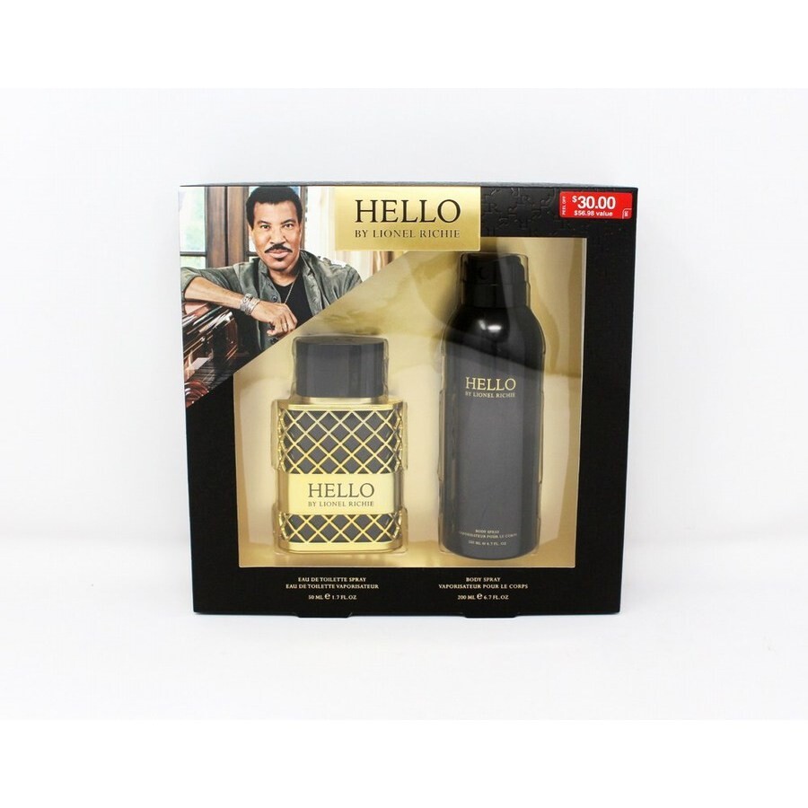 Lionel Richie Men's Hello Gift Set Fragrances 5060426155925