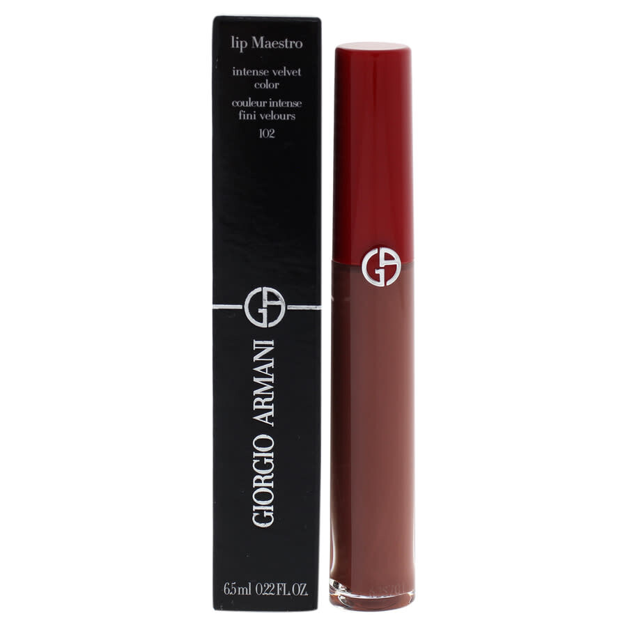 Giorgio Armani Lip Maestro Intense Velvet Color - 102 Sandstone By  For Women - 0.22 oz Lipstick