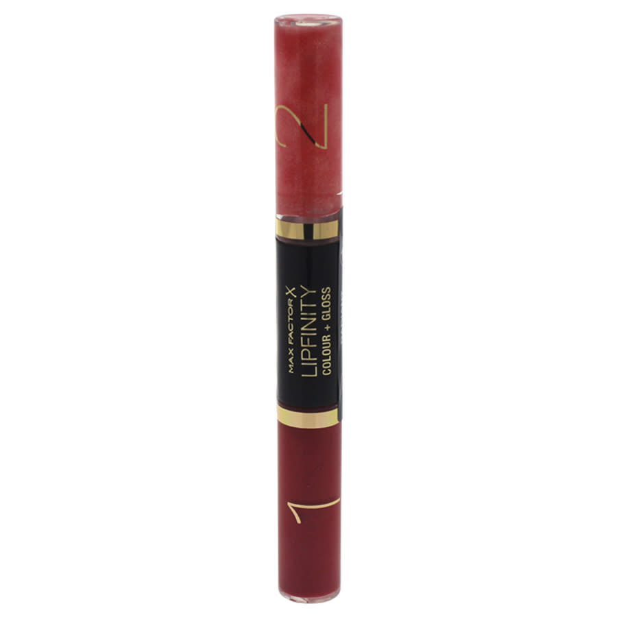 Max Factor Lipfinity Colour \u0026 Gloss - # 560 Radiant Red by Max Factor for  Women - 2 x 3 ml Lip Gloss 5011321224841 - Lip Products, Lip Gloss -  Jomashop