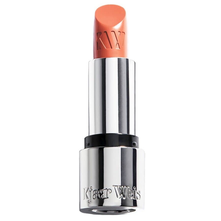 Kjaer Weis Lipstick - Iconic Edition - Brilliant - Warm Apricot Nude In Sand