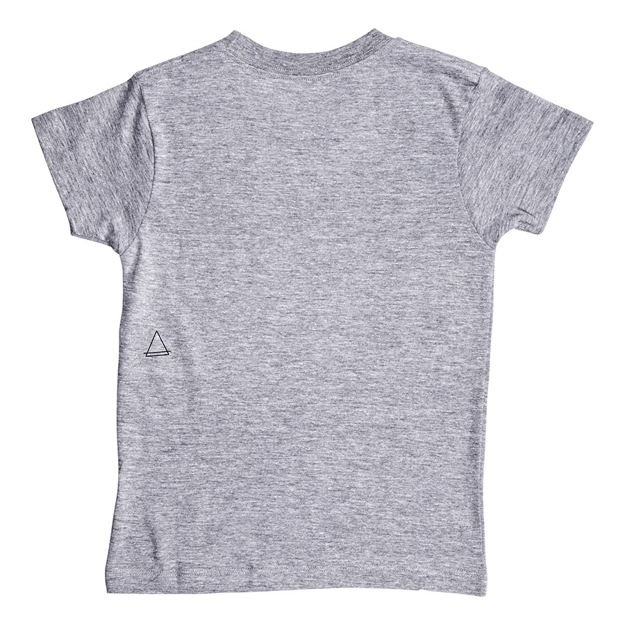 Shop Elevenparis Little Eleven Paris Bugs Bunny - Life Is A Joke T-shirt In Gray