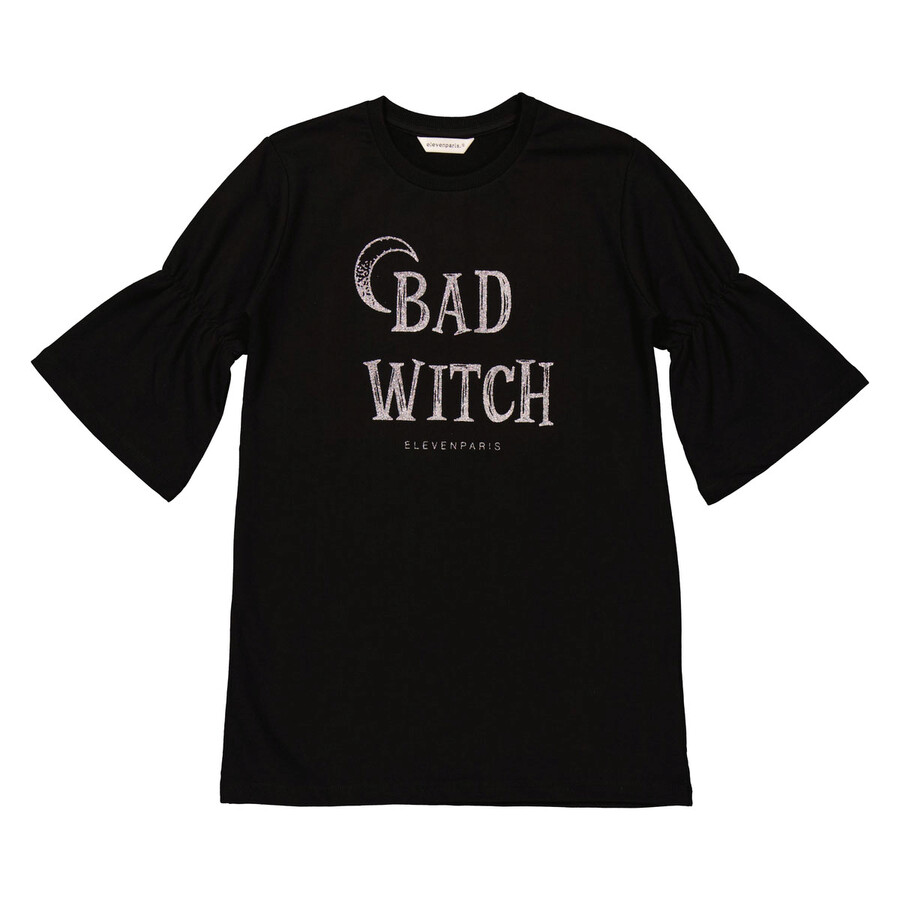 Little Eleven Paris Kids Black Bad Witch Dress