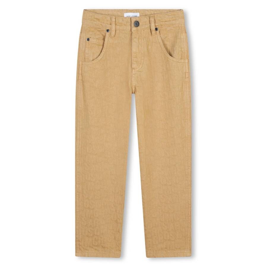 Marc Jacobs Little  Boys Logo Jacquard Cotton Trousers