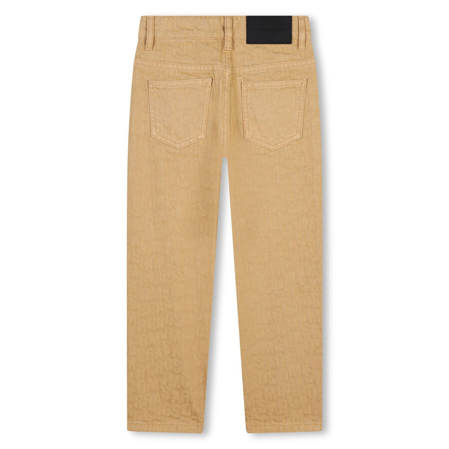 Marc Jacobs Little  Boys Logo Jacquard Cotton Trousers