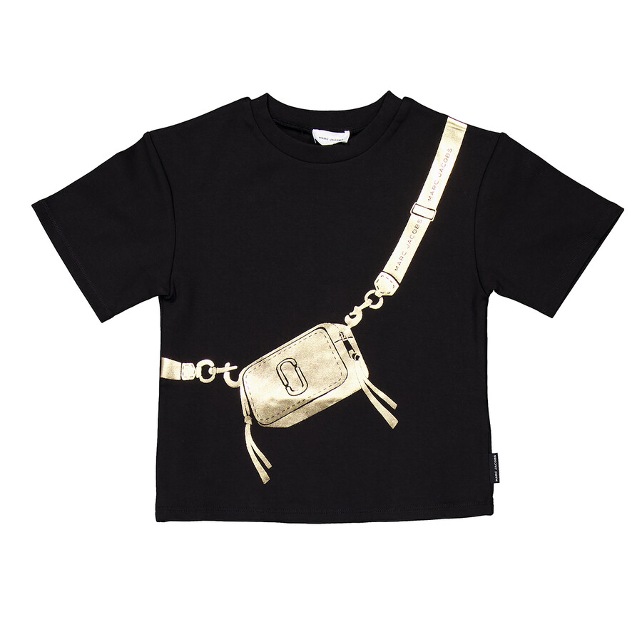 Girls Bag Printed Jersey T-Shirt