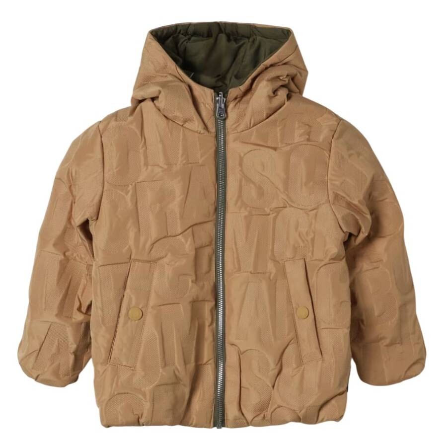 Marc Jacobs Little  Girls Reversible Logo Puffer Jacket