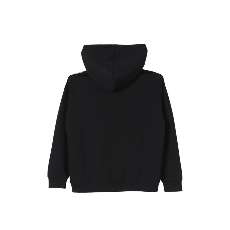 Marc Jacobs Little Girls Snapshot Print Hooded Sweatshirt In Black