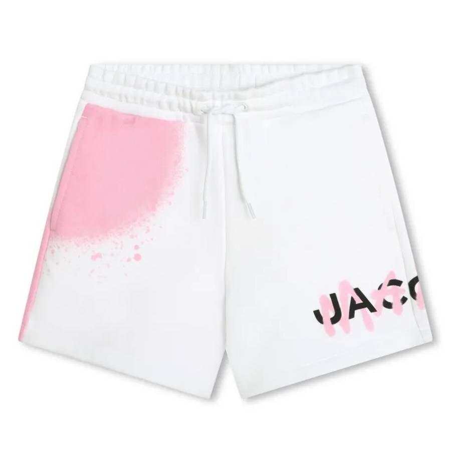 Girls Spray Paint Logo Shorts