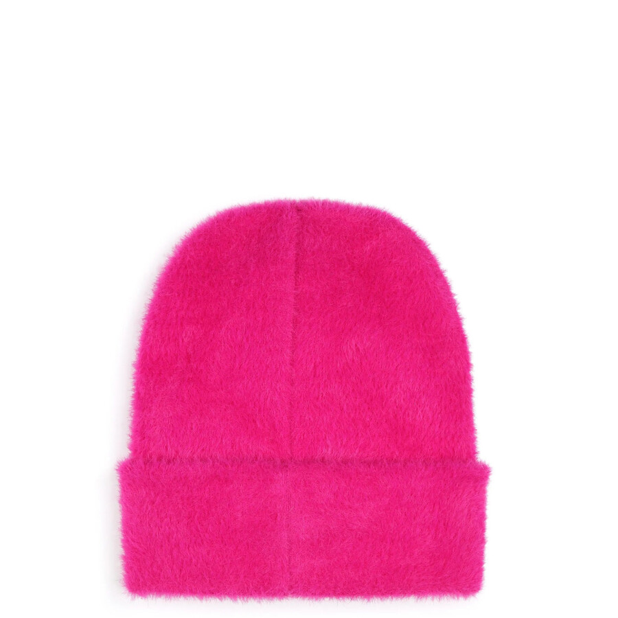 Marc Jacobs Little  Girls Stitched Logo Woven Wool Beanie In Beige