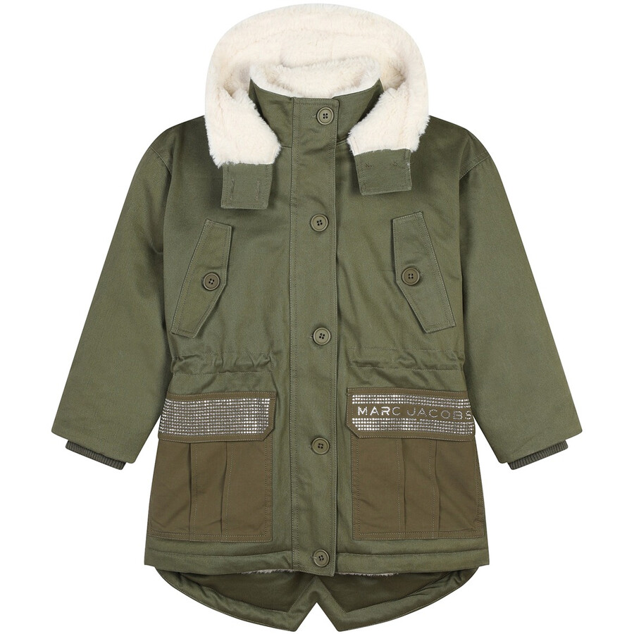 Marc Jacobs Little Kids Hooded Parka Coat