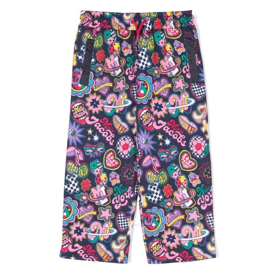 Marc Jacobs Little Kids Patches Print Pants