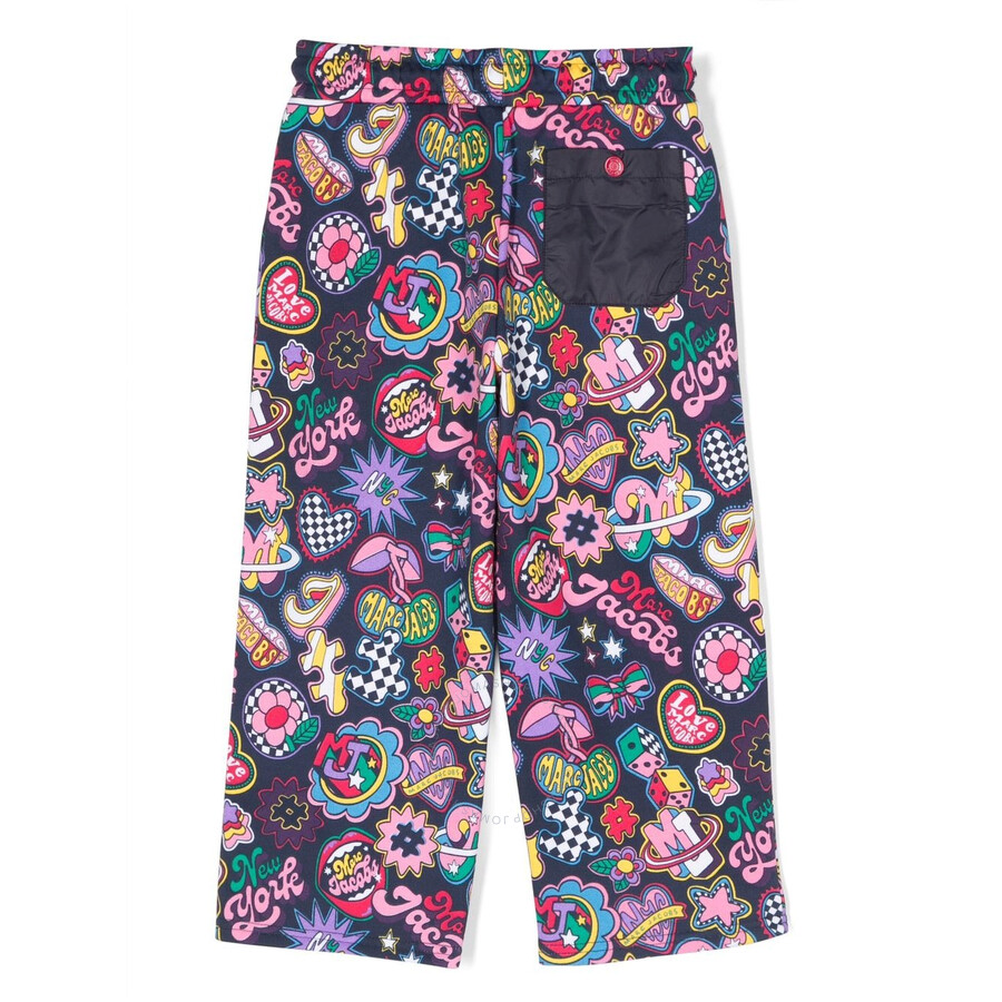 Marc Jacobs Little Kids Patches Print Pants