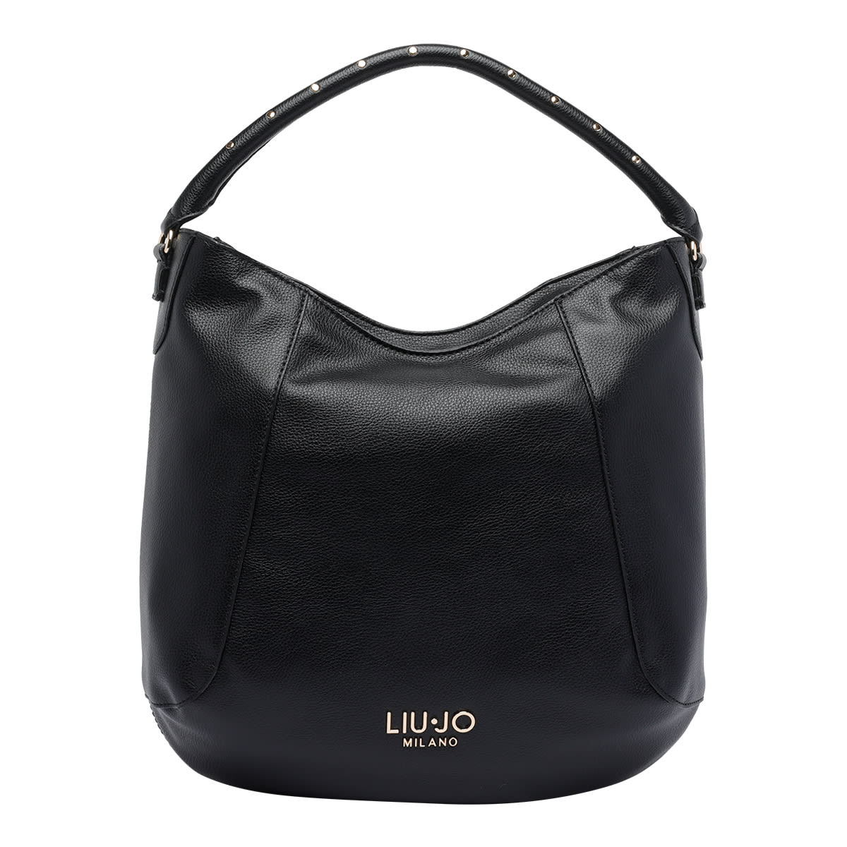 Liu •jo Liu Jo Leather Top Handle In Black