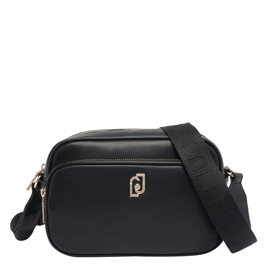 Liu •jo Versatile Shoulder Bag Zipped Pocket In Black