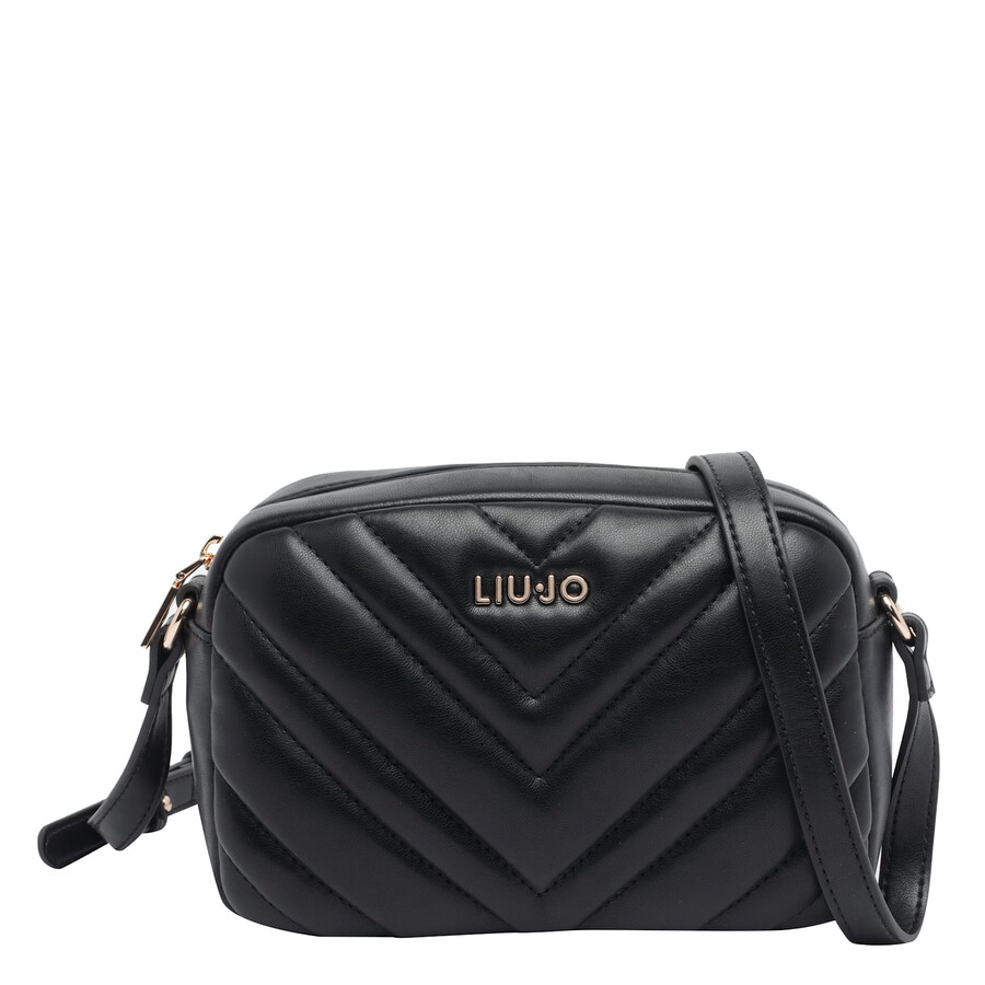Liu •jo Crossbody Bag Adjustable Strap In Black
