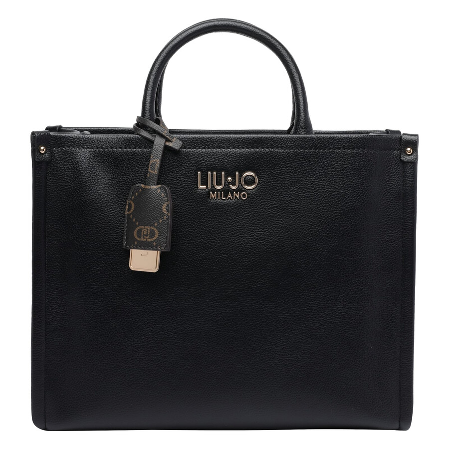 Liu •jo Versatile Handbag Adjustable Strap In Black