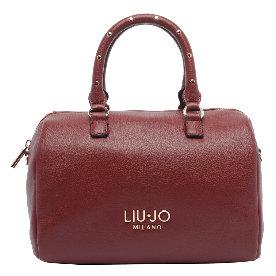 Liu •jo Cross-body Satchel Two Handles In Brown