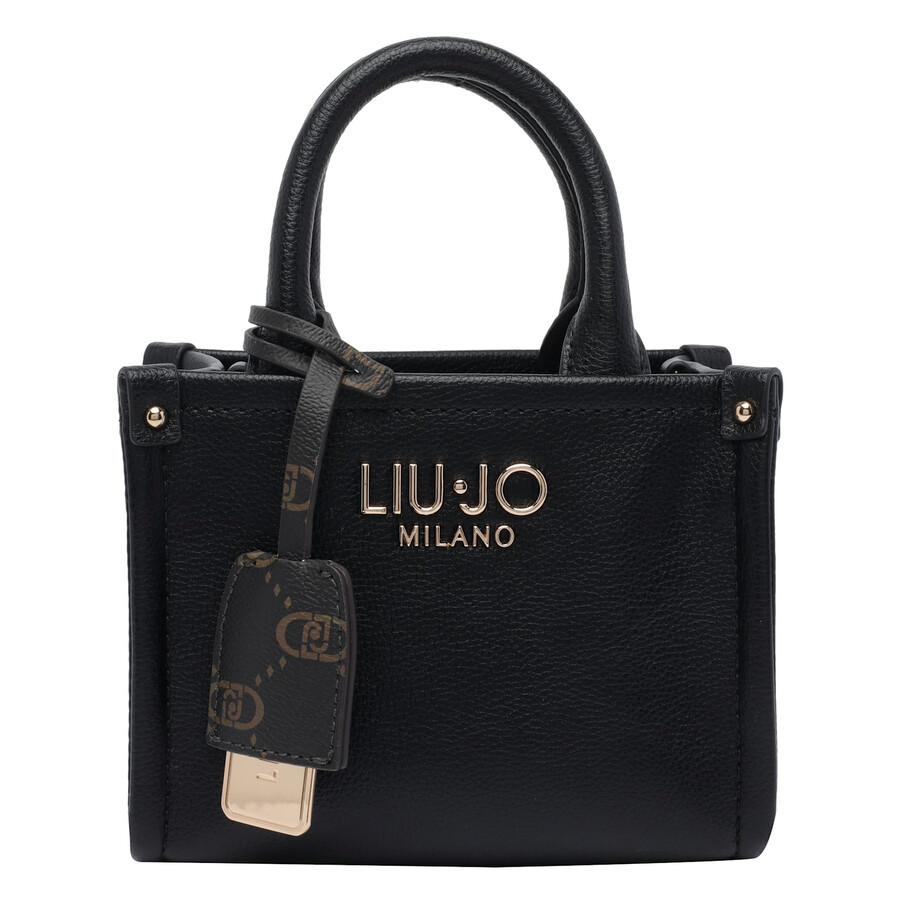 Liu •jo Structured Tote Bag Dual Handles In Black