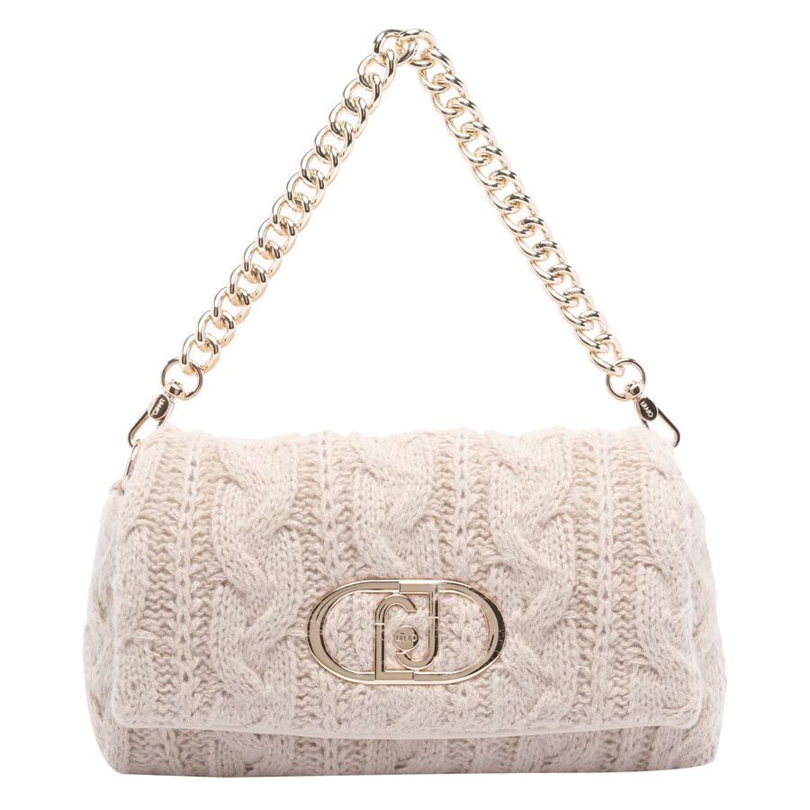 Liu •jo Liu-jo Small Logo Crossbody Bag In White