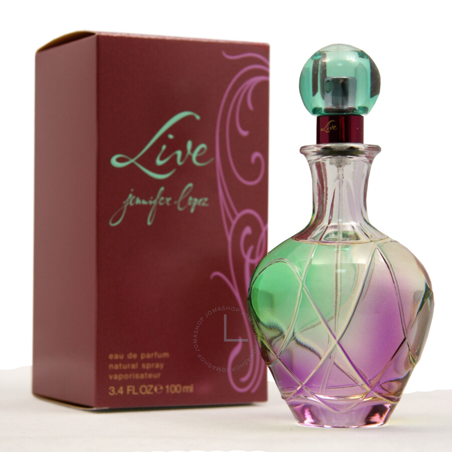 Shop Jennifer Lopez Live/ Edp Spray 3.3 oz (w) In Yellow/purple/orange/red