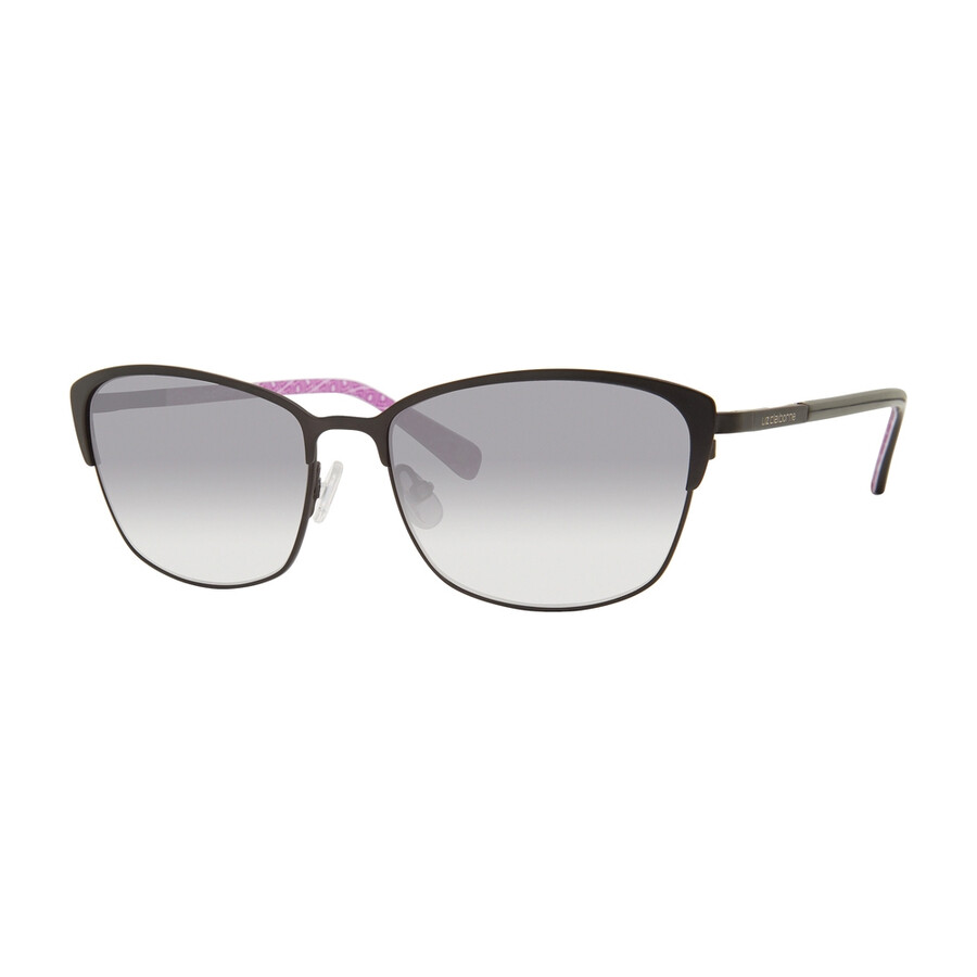 Liz Claiborne Dark Grey Gradient Cat Eye Ladies Sunglasses L 573/s 0003/9o 54 In Black