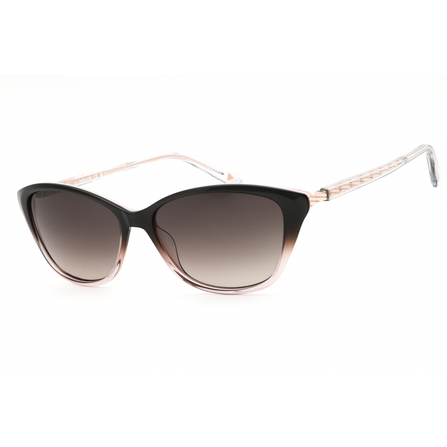 Liz Claiborne Ladies Black Cat Eye Sunglasses L587s In ["grey"]