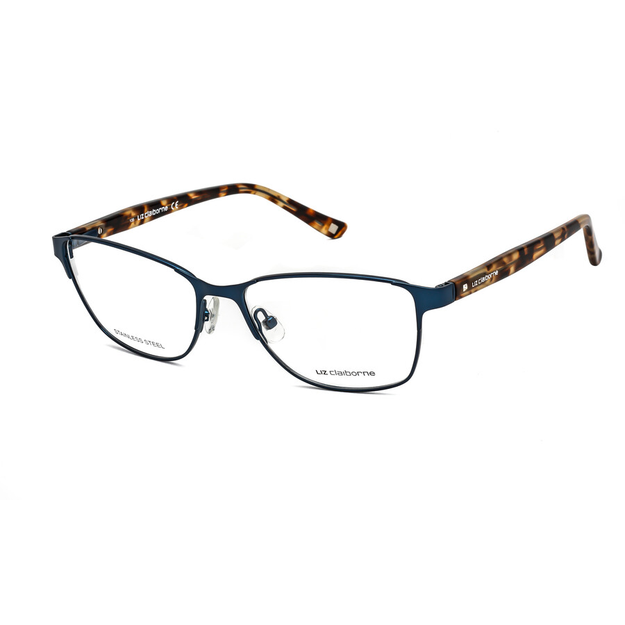 Liz Claiborne Ladies Blue Square Eyeglass Frames L6170DA40055
