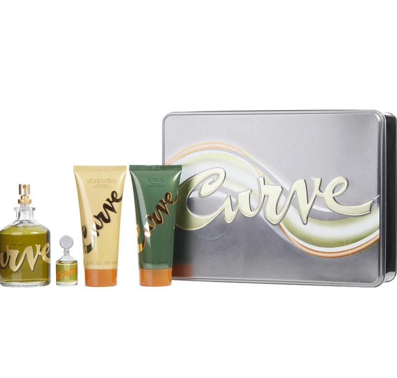 Liz Claiborne Men's Curve 4pcs EDC Gift Set Fragrances