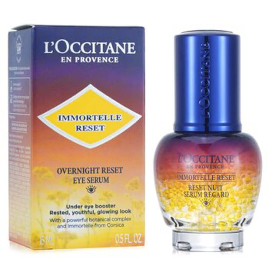 L'occitane Immortelle Reset Overnight Reset Eye Serum 0.5 oz Skin Care 3253581754467 In N/a