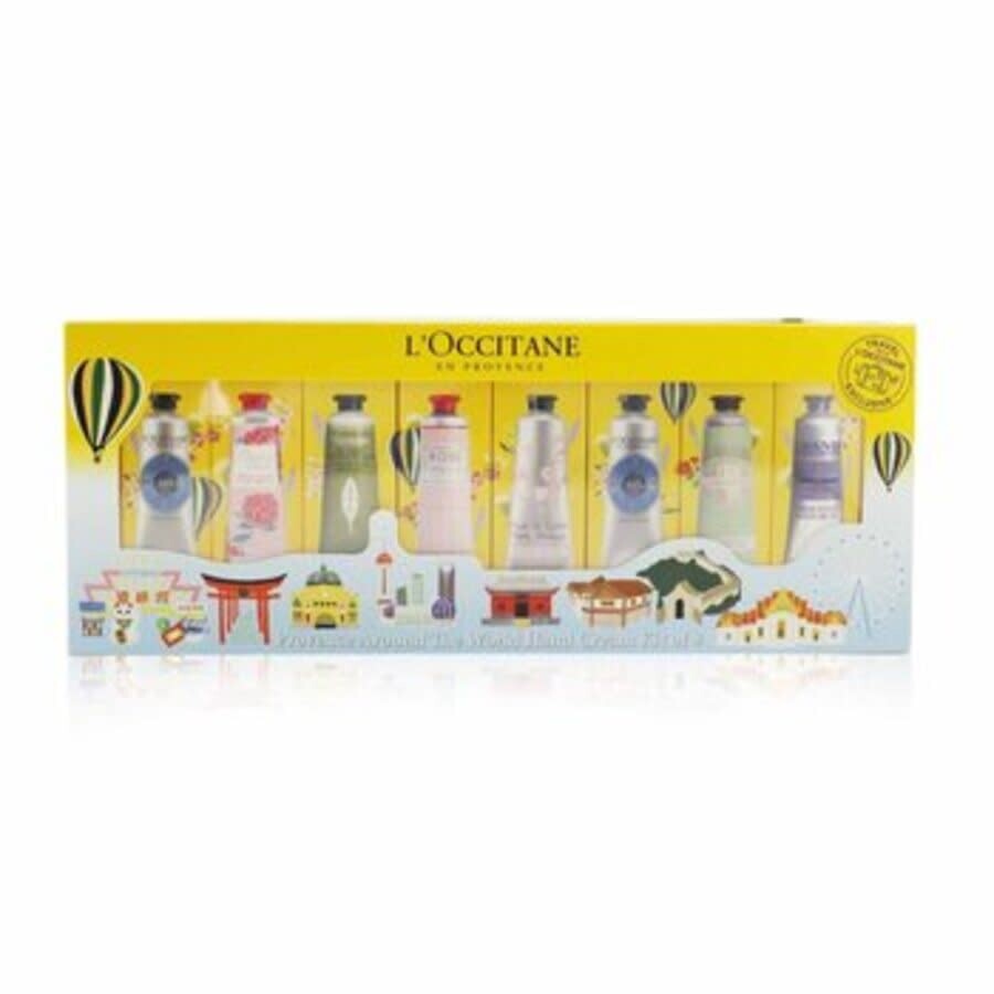 L'occitane Ladies Provence Around The World Hand Cream Kit Of 8 Gift Set Skin Care 3253581546383