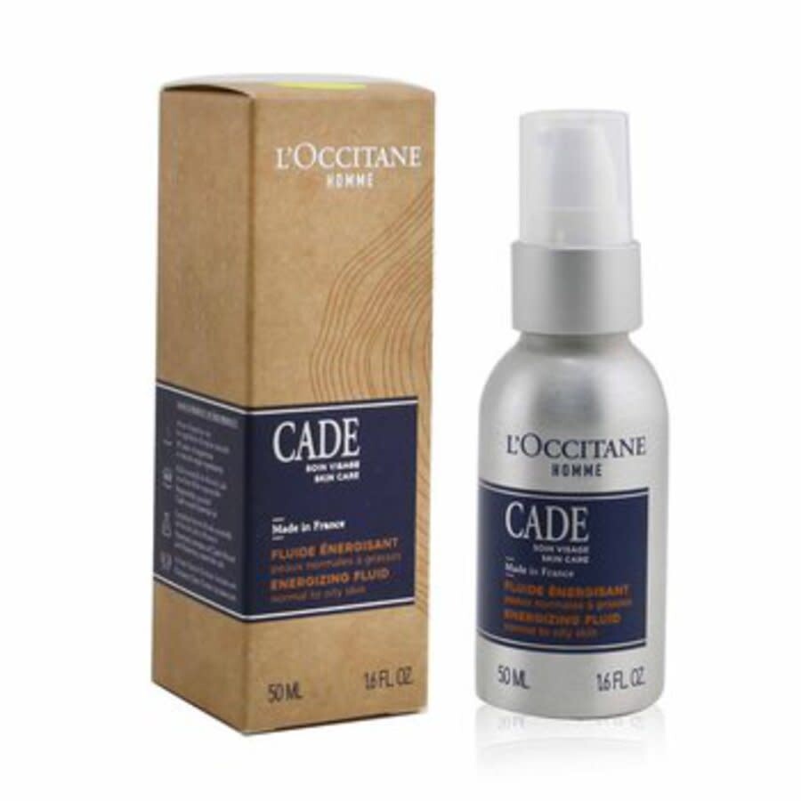 L'occitane Men's Cade Energizing Fluid 1.6 oz Normal To Oily Skin Skin Care 3253581679876