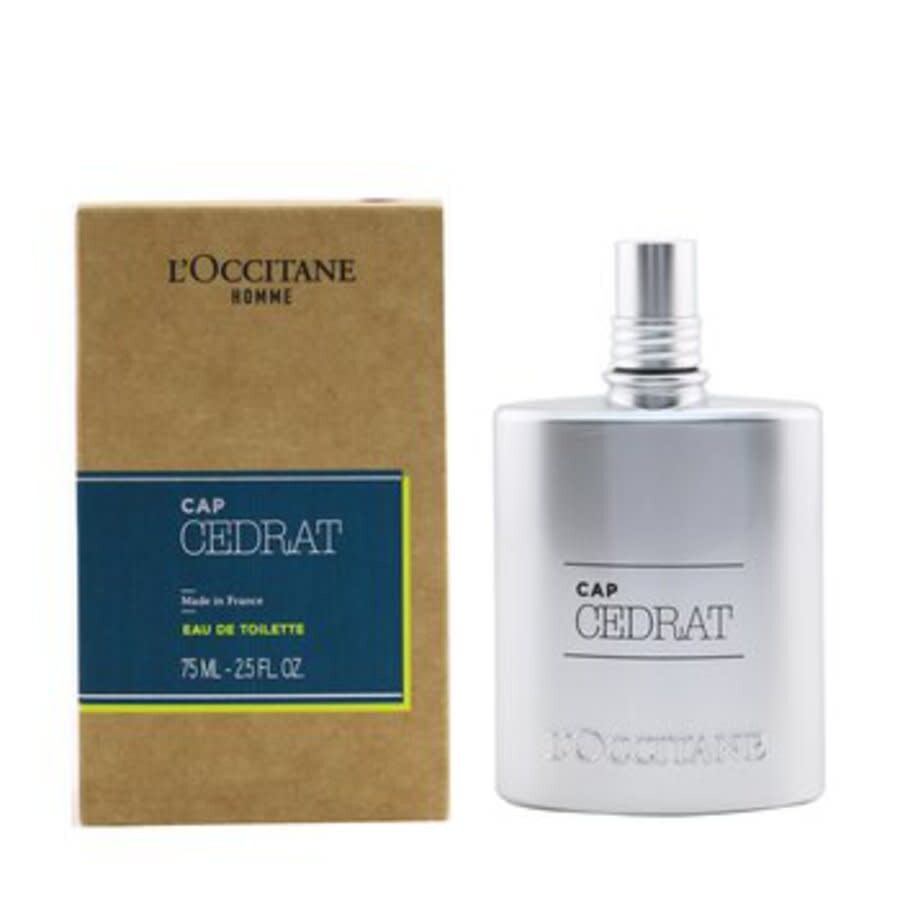 L'occitane Men's Cap Cedrat Edt Spray 2.5 oz Fragrances 3253581662038 In Black / Pink / Violet