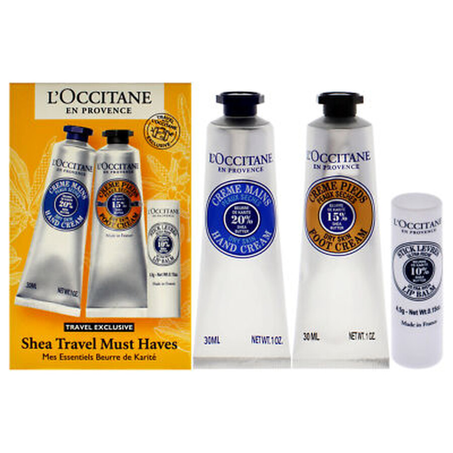 L'occitane Unisex Shea Travel Must Haves Gift Set Fragrances 3253581864814