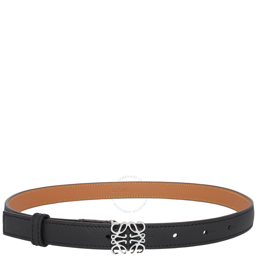Loewe Reversible 2.8cm Belt Anagram In Black