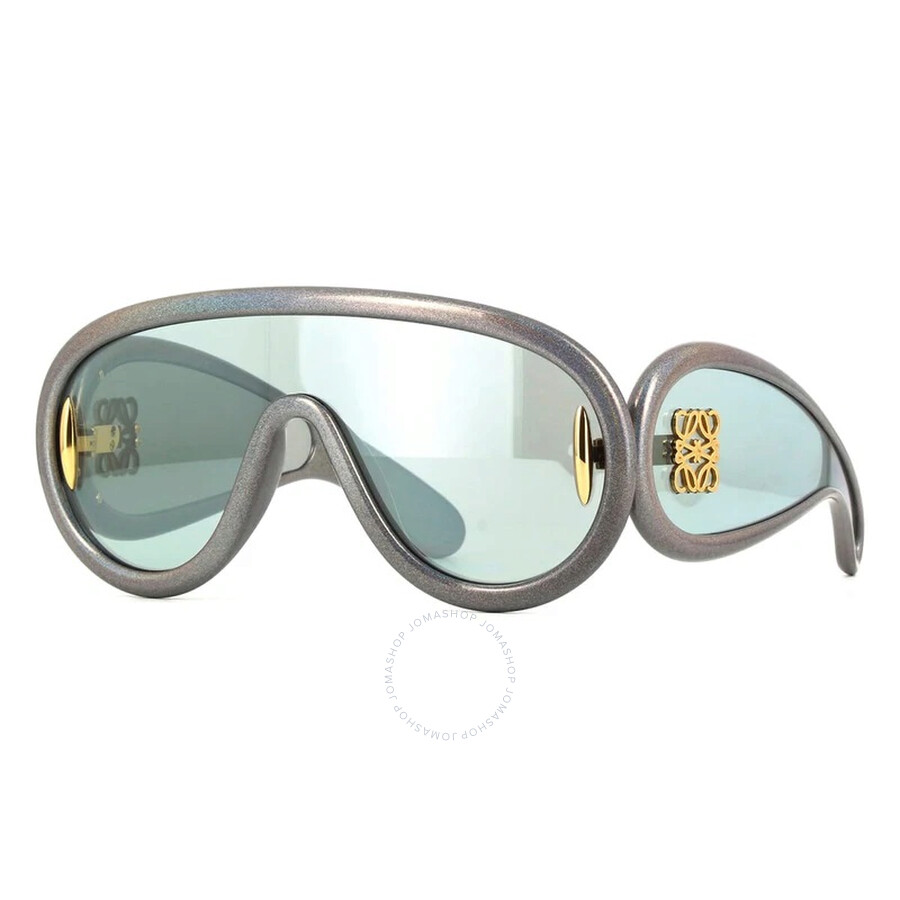 Loewe Blue Mirror Mask Unisex Sunglasses Lw40108i 05x 140