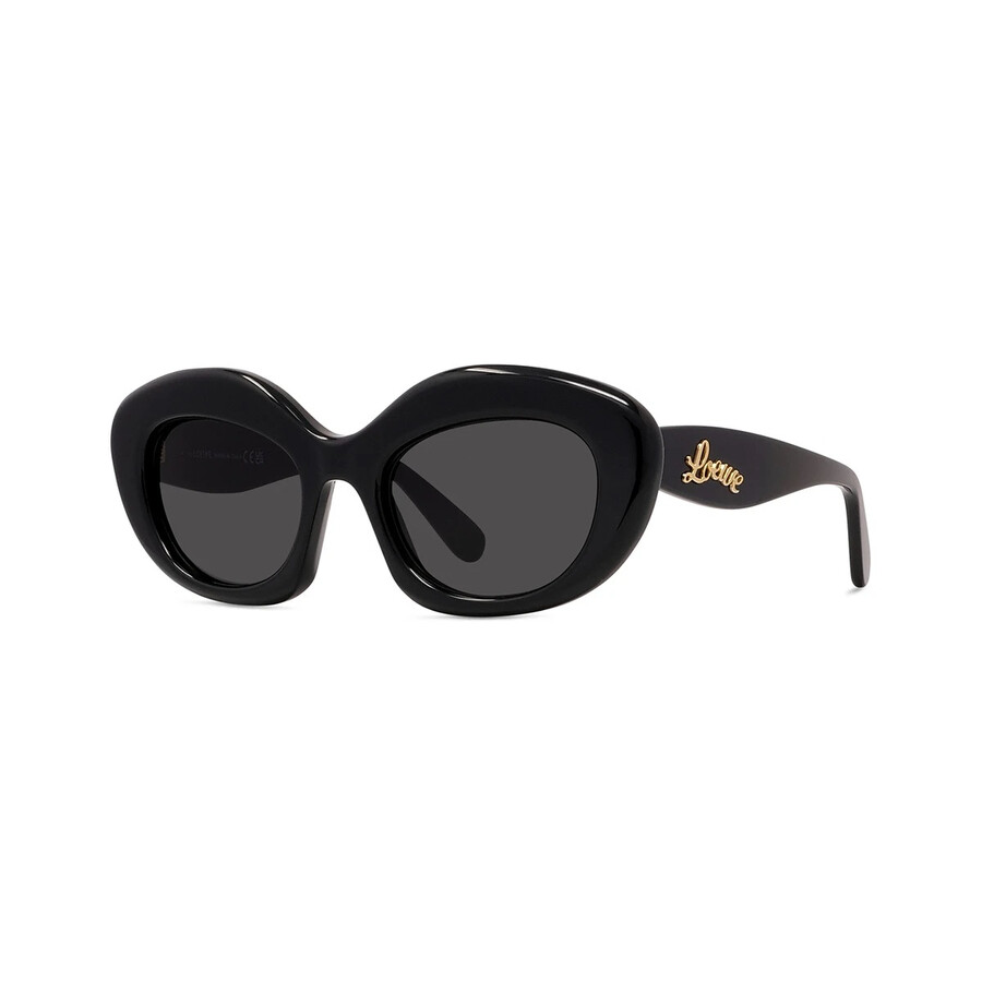 Loewe Curvy Smoke Cat Eye Ladies Sunglasses Lw40153f 01a 54